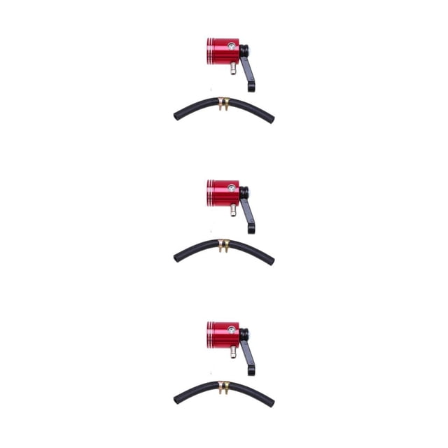 Kenally Depósito De Líquido Para Juego De Aerógrafos - Embragues Convenientes Y Duraderos Líquido De Aceite Universal rojo Type1 NO1