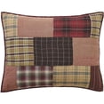 thumbnail image 5 of VHC Brands Wyatt Bedding Accessory, Standard Sham 21x27, Patchwork Tan, 5 of 6