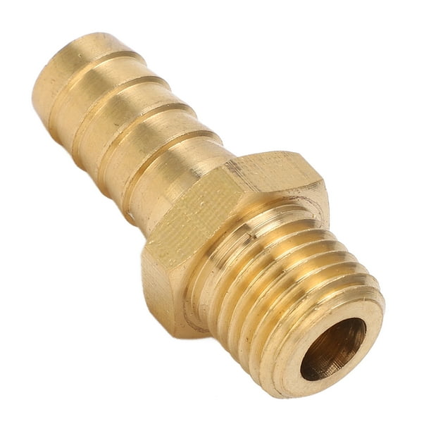 Conectores de manguera con púas, conector de púas de latón, accesorios rectos para automóviles, conector de púas de latón, valor excepcional