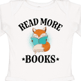 thumbnail image 4 of Inktastic Reading Group Fox Read More Books Boys or Girls Long Sleeve Baby Bodysuit, 4 of 5