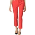 thumbnail image 2 of Calvin Klein Women's Zip-Detail Ankle Pants (2, Pink), 2 of 3