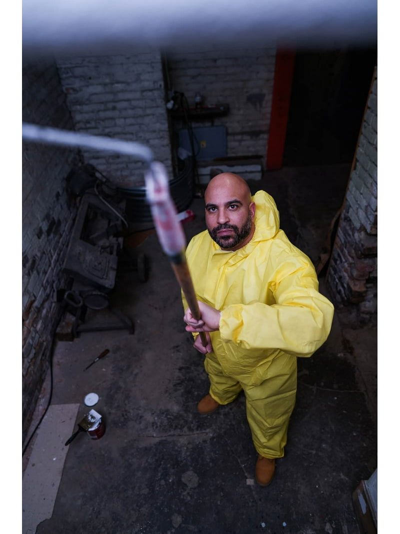 Venom Steel XXL Protective Painting Coverall, Hooded, Elastic