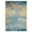 Golden Blue, variant on FairOnly 8'x10'Abstract Colorful Texture Area Rug Non Slip Stain Resistant Foldable Carpet for Minimalist Living Room Bedroom，Grey