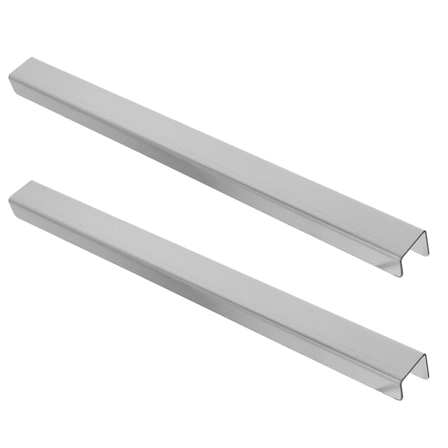 FOMIYES 2Ud Protectores Antichoque Para Esquinas De Muebles De Cocina En Acero Inoxidable Duradero Color Plata