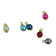 thumbnail image 5 of GUOOL 50 Pièces Perles de Verre Colorées Pendentif Pendentif Bijoux en Or, 5 of 5