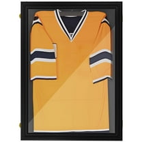 HOMCOM 24" x 32" Jersey Frame Display Case, UV-Resistant Shadow Box, 2 Keys, Hanger