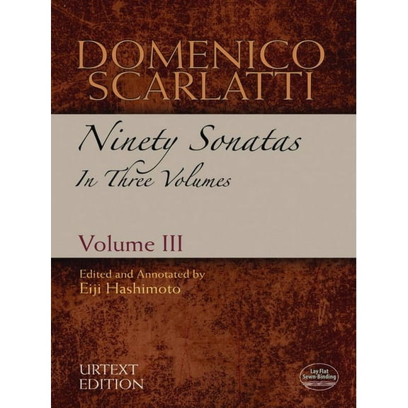 Dover Classical Piano Music Domenico Scarlatti: Ninety Sonatas in Three Volumes, Volume III: Volume 3, (Paperback)
