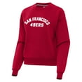 thumbnail image 2 of Women's Antigua  Scarlet San Francisco 49ers Victory Sweatshirt, 2 of 3