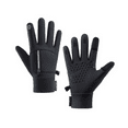 thumbnail image 4 of Waterproof Windproof Warm Winter Gloves with Soft Velvet Lining, Touchscreen Compatible Fingertips for Motorcycle/Bicycle Enthusiasts, Outdoor Activities, Practical & Fashionable, 247 Grey, Size XL,, 4 of 6