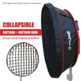 thumbnail image 2 of Kamerar D-Fuse Combo: Circle Large LED Light Panel Softbox & D-Fuse Softbox Circle Grid, 11.5"x11.5" (New Patented Magnetic Tubular Lock System), 2 of 8