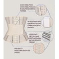 thumbnail image 3 of Women Waist Trainer Corset Tummy Control Body Shaper Breathable Shapewear Workout Slimming Belt Girdle Cincher, 3 of 4