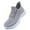 Grey, variant on Sneakers for Men Black Comfy Lightweight Slip on Zero Drop Hiking Shoe Men Lace Up Biking Footwear for Gym Travel Work