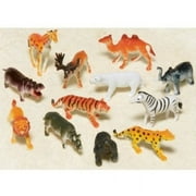 Amscan Multi-color Jungle Animals Party Favors, 12 Count