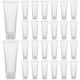 thumbnail image 1 of 50 botellas de viaje para artículos de tocador: botellas recargables de 10 ml para lavado facial, loción de manos, tubos de plástico vacíos y envases para cosméticos., 1 of 7