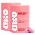 thumbnail image 1 of O Positiv URO Feminine Probiotic contiene un complejo de probióticos, prebióticos y lactobacillus para mantener el equilibrio del pH y la flora saludable de la zona íntima (set de 2 frascos)., 1 of 5