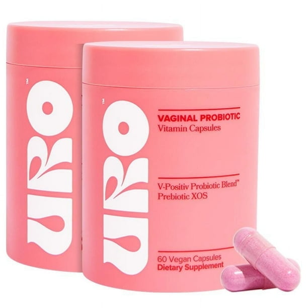 O Positiv URO Feminine Probiotic contiene un complejo de probióticos, prebióticos y lactobacillus para mantener el equilibrio del pH y la flora saludable de la zona íntima (set de 2 frascos).