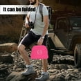 thumbnail image 6 of Yokan Large Capacity Outdoor Foldable Backpack, Ultralight Portable Travel Backpack for Hiking, Mountaineering & Commuting, Compact Design, Durable Polyester, Blue/Hot Pink/Orange/Green, 6 of 6
