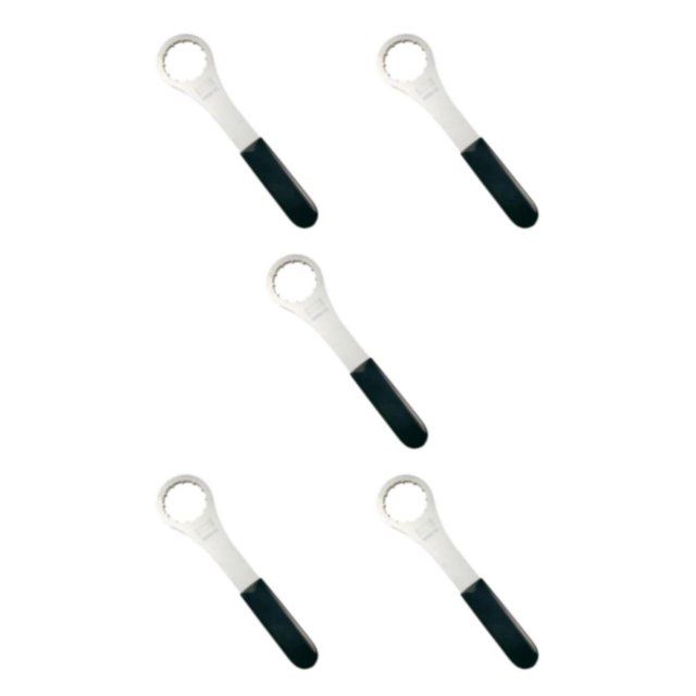 Maytalsory Durable Bicycle Tool Bottom Bracket Wrench Repair Tool Efficient Axle Wrench Tool 45.6-46.6mm 240x60x4mm 5Set