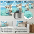 thumbnail image 4 of Designart "At Antibes French Seaside wall art III" Nautical & Beach Metal Wall Decor, 4 of 5