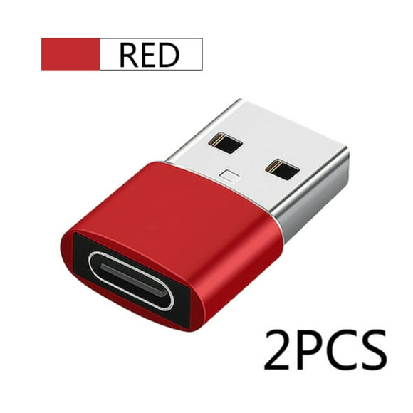 Black Friday deal 2pcs USB C Adapter: OTG Type C To USB Adapter Cable for iPhone 12/13/14 Pro & Airpods 1/2/3 - USB Adapters