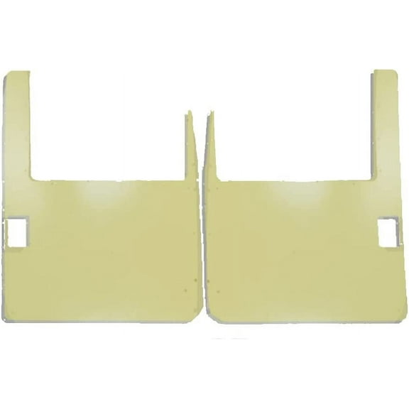Federal Military Parts Hard X-Door Skins, Compatible with Humvee M998 HMMWV, Set of 2, Front, TAN