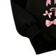 thumbnail image 3 of Conjunto de sudadera de manga larga con cuello vuelto para niños, estampado de patchwork, cuello redondo, manga larga y pantalones acampanados casuales con cintura elástica, conjunto relajado, conjunt, 3 of 8
