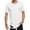 White, variant on Fashion Mens Ripped Holes T Shirt Short Sleeve Crew Neck Hip Hop Tees Shirts Loose Fit Casual Beach Shirt Blouse Tops