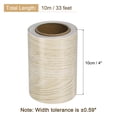 thumbnail image 2 of Wood Grain Tape 4"x33 Ft Self Adhesive Wood Grain Repair Patch for Baseboards Floor Repair White Maple, 2 of 6