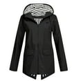 thumbnail image 2 of Windbreaker Jacket Women 2025 Fall Outdoor Lightweight Windbreaker Zip Up Hooded Jackets with Pockets Outerwear, 2 of 3
