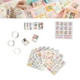 thumbnail image 1 of Juego De Cintas Washi, Impresión Transparente, Cinta Para álbumes De Recortes Que Se Pega Repetidamente Para Jóvenes Para Cuentas Decorativas De Mano Para Sobres, Tarjetas De, 1 of 7