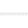 thumbnail image 2 of 9"H x 1"P x 90"L Wilson Architectural Grade PVC Dentil Trim, 2 of 7