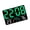 BK green, variant on YIGSECU Weather Stations Clock With Temperature Humidity Trend Alarm Weather Forecast