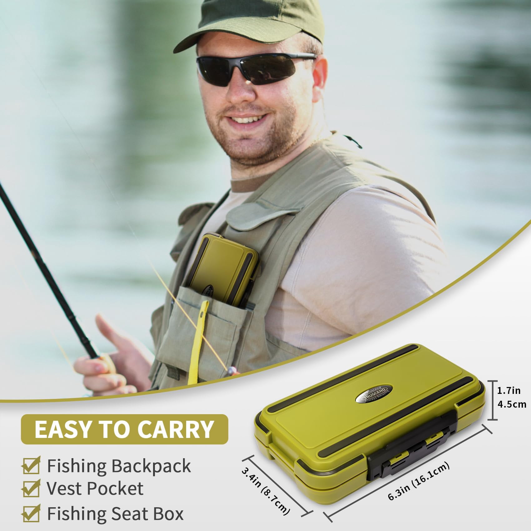 Fishing Tackle & Accessories Kit  Box With Included Sinkers Weights Hooks Swivels Snap Leader Others Freshwater Bass Lures Gear Gifts For Men