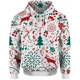 thumbnail image 4 of Marcas de ropa para hombre de Papá Noel Sudaderas con capucha gráficas de moda Sudadera de regalo de Navidad Sudaderas con piña para hombre Sudadera con capucha genial, 4 of 5