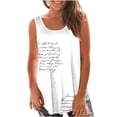 thumbnail image 1 of Birdeem Camisole pour Femmes Mode pour Femmes Imprimé Col Rond Ample Sans Manches T-Shirt Chandail Hauts, 1 of 12