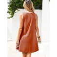 thumbnail image 3 of jinghuiyue Womens Casual Summer Dress Sleeveless Crewneck A-Line Sundress Beach Vacation Tank Dresses with Pockets M, 3 of 7