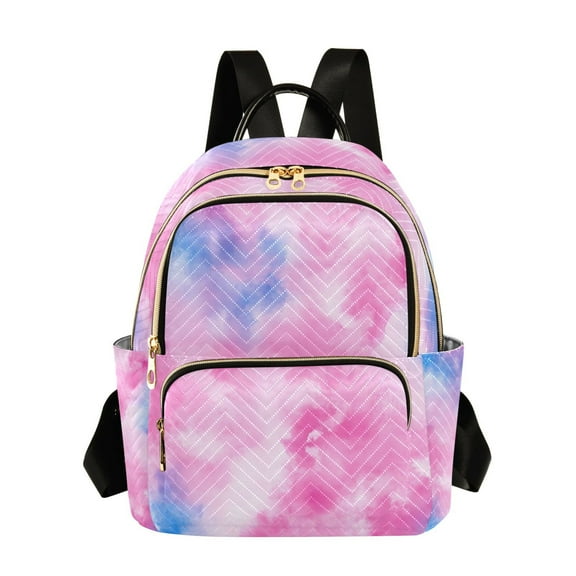 ALAZA Pastel Tie-dye-a2 Womens Travel Laptop Backpack Large Daypack Ladies Shoulder Bags S