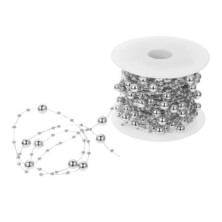 

1 Roll Decorative Wedding Holding Flower DIY Beads Chain Practical Beads String