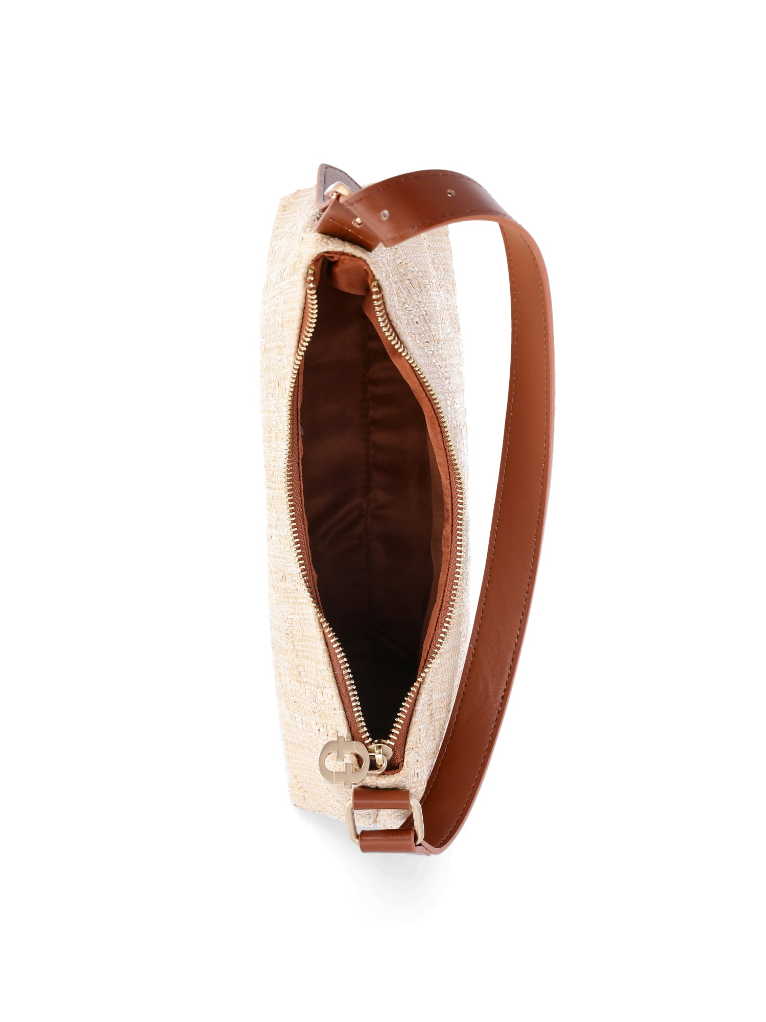 Time and Tru Women's Ashlyn Shoulder Handbag, Cognac