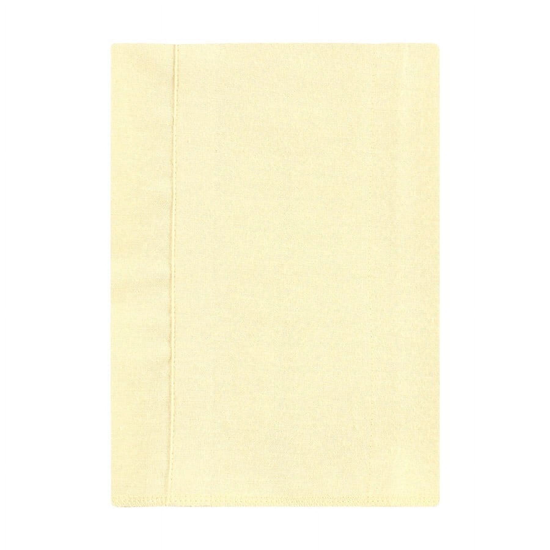Hudson Baby Unisex Baby Cotton Poly Flannel Burp Cloths, Honey Bee 4 Pack, One Size