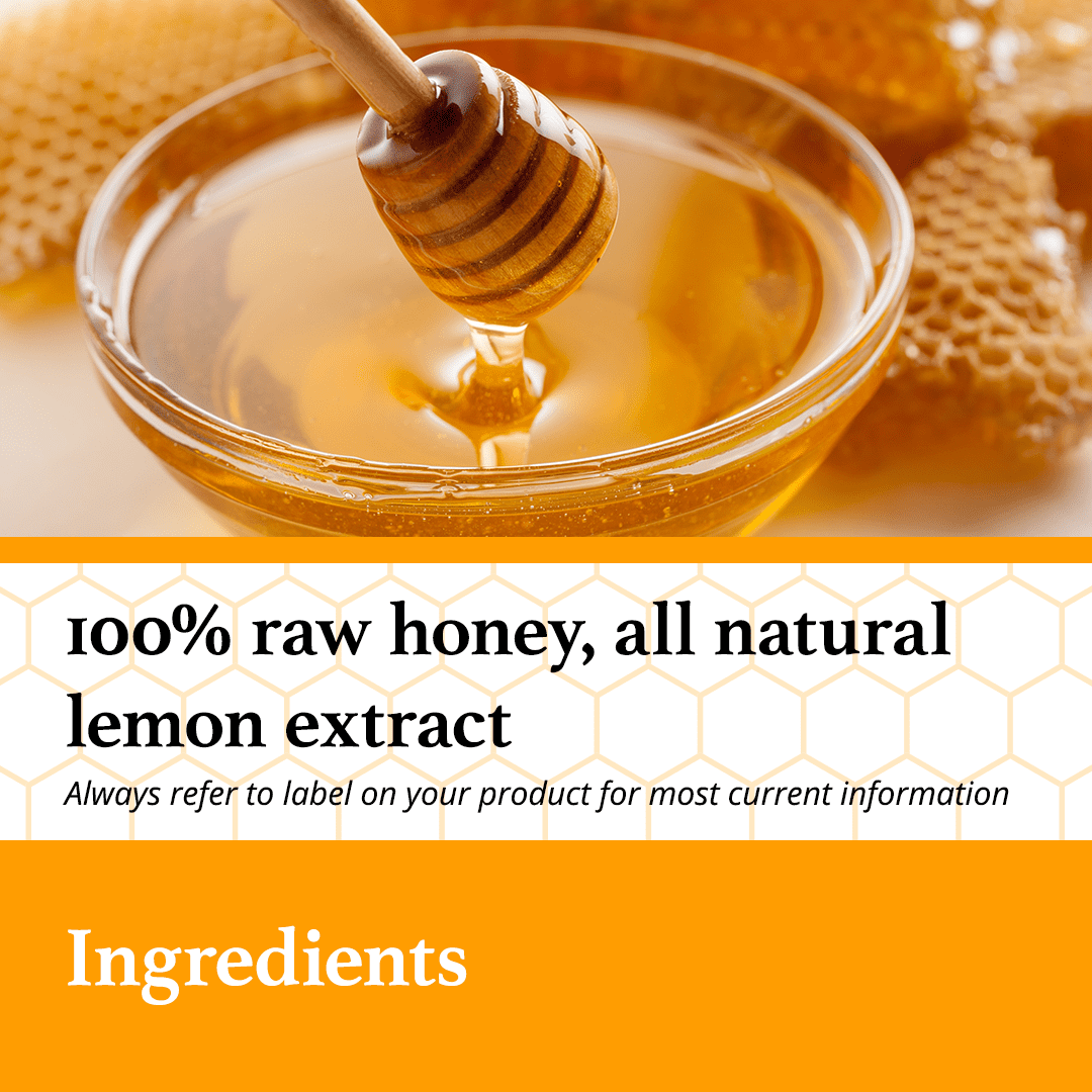 Jamie's Hive to Table Lemon Infused Raw Honey Pure Honey 12 oz Bottle