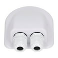 ABS Cable Junction Box Waterproof Solar Panel Double Wire Cable Entry