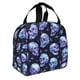 thumbnail image 2 of Easygdp crystal Skull Bolsa Térmica Premium - Tela Oxford Impermeable, Gran Capacidad, Bolsillo Frontal, Unisex para Trabajo, Escuela, Actividades al Aire Libre y Picnics, 2 of 8