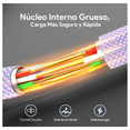 thumbnail image 5 of Cable Tipo C A Tipo C 1m 3a y dispositivos USB-C carga 3A rápida Eo Safe Imports Lavanda, 5 of 5
