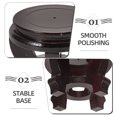 thumbnail image 4 of HINTRMENT 1Set Decorative Garden Stool Wood Material Round Shape for Indoor Flowerpot Stand, 4 of 5