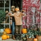 thumbnail image 5 of Decoración de Halloween Cortina Ensangrentada Puerta Cortina Ventana Con Huella de Mano Manchada de Sangre Gasa Prop - Cortina de Sangre B, 5 of 6