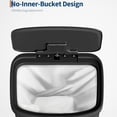 thumbnail image 4 of Garvee 21.13 Gallon Large Step-on Trash Can for Kitchen, with Liner Rim & Soft Close Plastic Lid, Black, 4 of 9