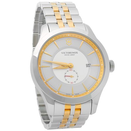 Swiss Army Alliance Men's Two Tone Stainless Steel Grey Dial Watch 241764