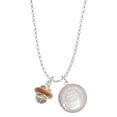 thumbnail image 1 of Delight Jewelry Goldtone Tan Center Spinner To the World You are a Mother Locket Necklace, 1 of 4