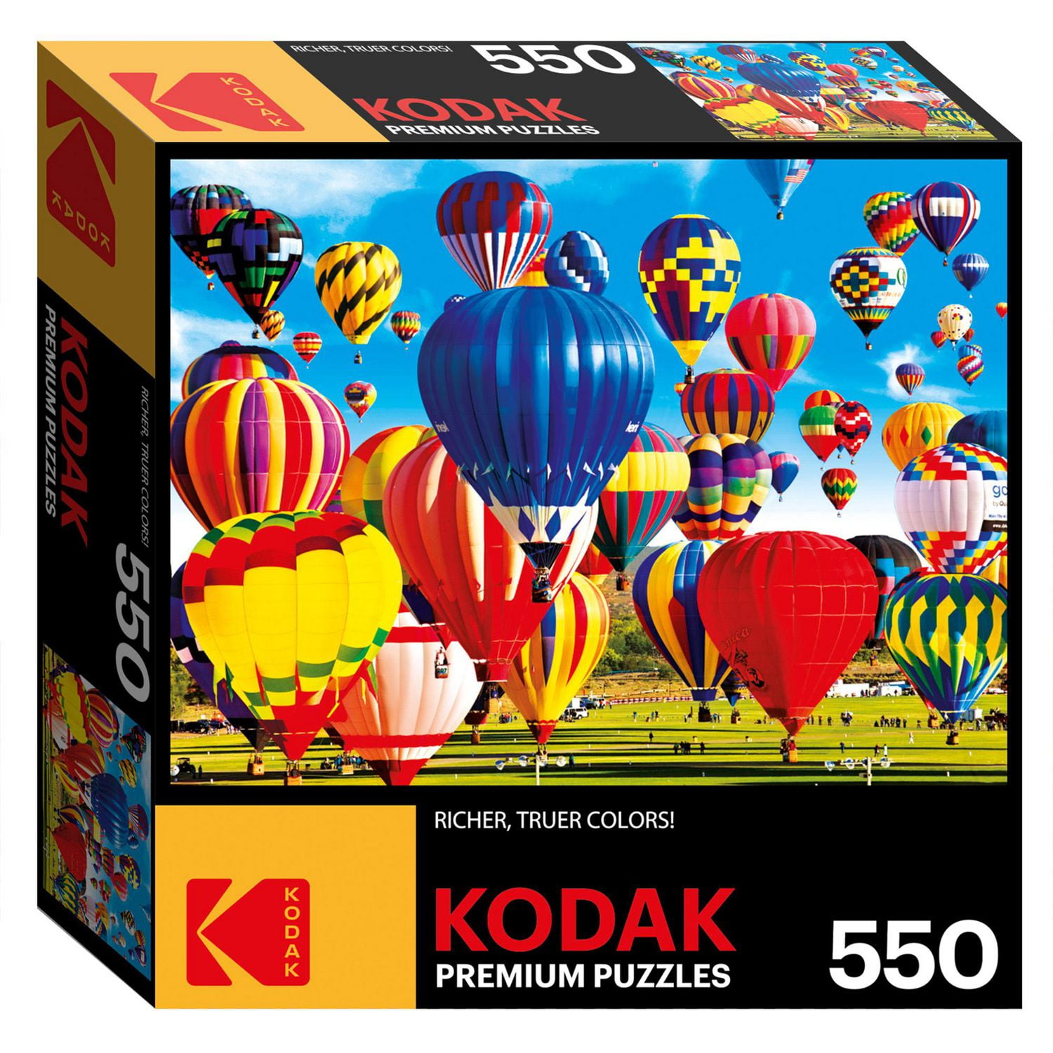 Kodak 550pc Puzzle - Up, Up and Away! Hot Air Balloon Fiesta (English Only)